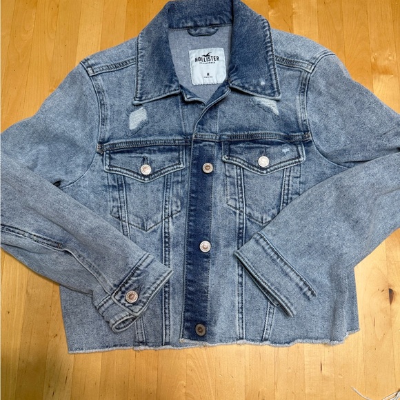 Hollister Jackets & Blazers - Hollister Light Blue Denim Jacket